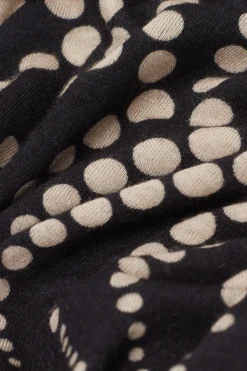 Trui met Lange Mouwen van Ultralight Modal met Kasjmier en Print Cool Elegance