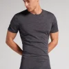 T-shirt met Korte Mouwen van Stretch Merinowol