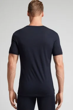 T-shirt met Korte Mouwen van Stretch Merinowol