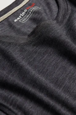T-shirt met Korte Mouwen van Stretch Merinowol