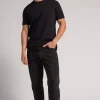 T-shirt Muscle Fit van Katoen