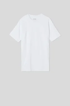 T-shirt Muscle Fit van Katoen