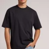 T-shirt Oversized van Katoen Interlock