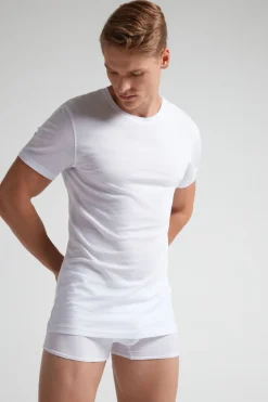 T-Shirt van Extrafijn Superieur Stretchkatoen