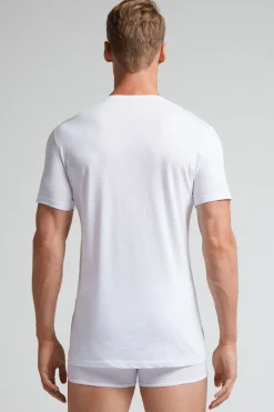 T-Shirt van Extrafijn Superieur Stretchkatoen