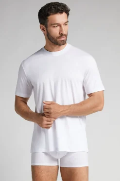 T-Shirt van Katoen Superlight Premium Gemerceriseerd