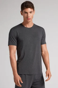 T-Shirt van Modal en Zijde