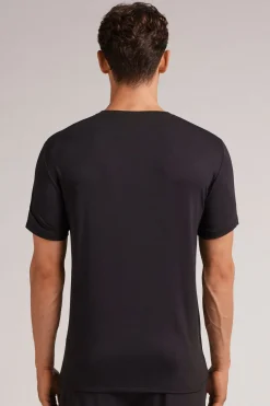 T-Shirt van Modal en Zijde