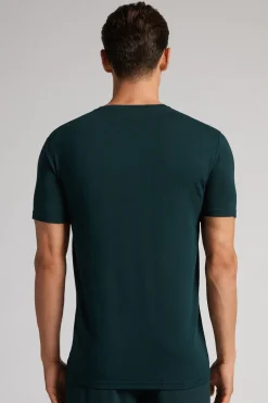 T-Shirt van Modal en Zijde