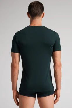 T-Shirt van Superieur Stretchkatoen