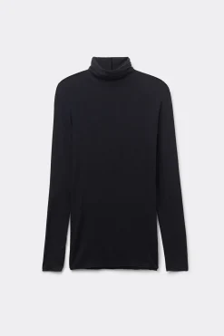 Ultralichte Top met Hoge Hals van Modal Kasjmier