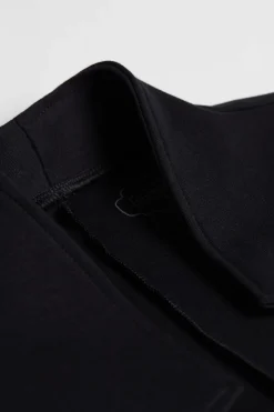 Vest van Katoenen Interlock met Lange Mouwen