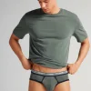 Washed Collection Slip van elastisch Superior-katoen