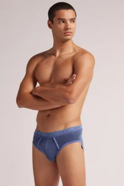 Washed Collection Slip van elastisch Superior-katoen