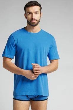 Washed Collection T-shirt van Katoen