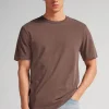 Washed Collection T-shirt van Katoen