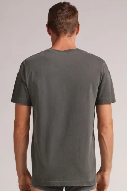 Washed Collection T-shirt van Katoen