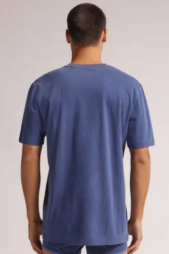 Washed Collection T-shirt van Katoen