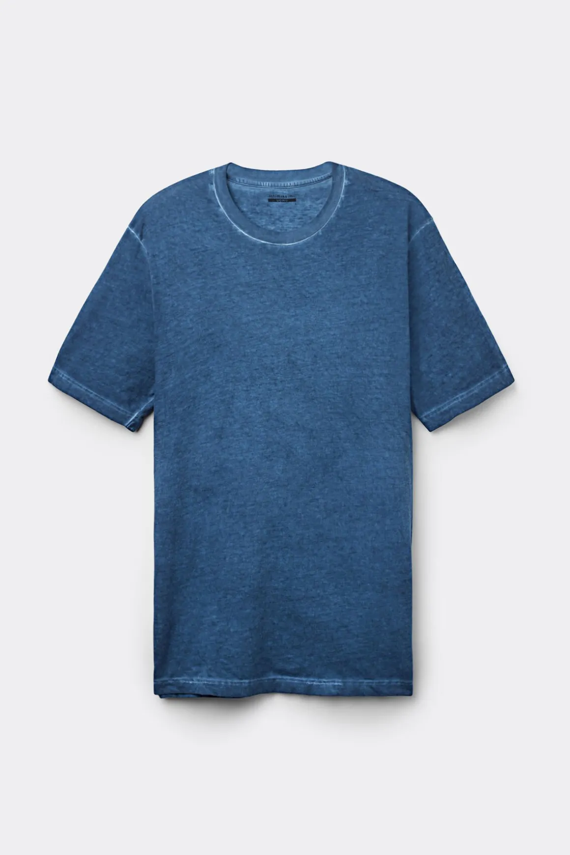 Washed Collection T-shirt van katoen