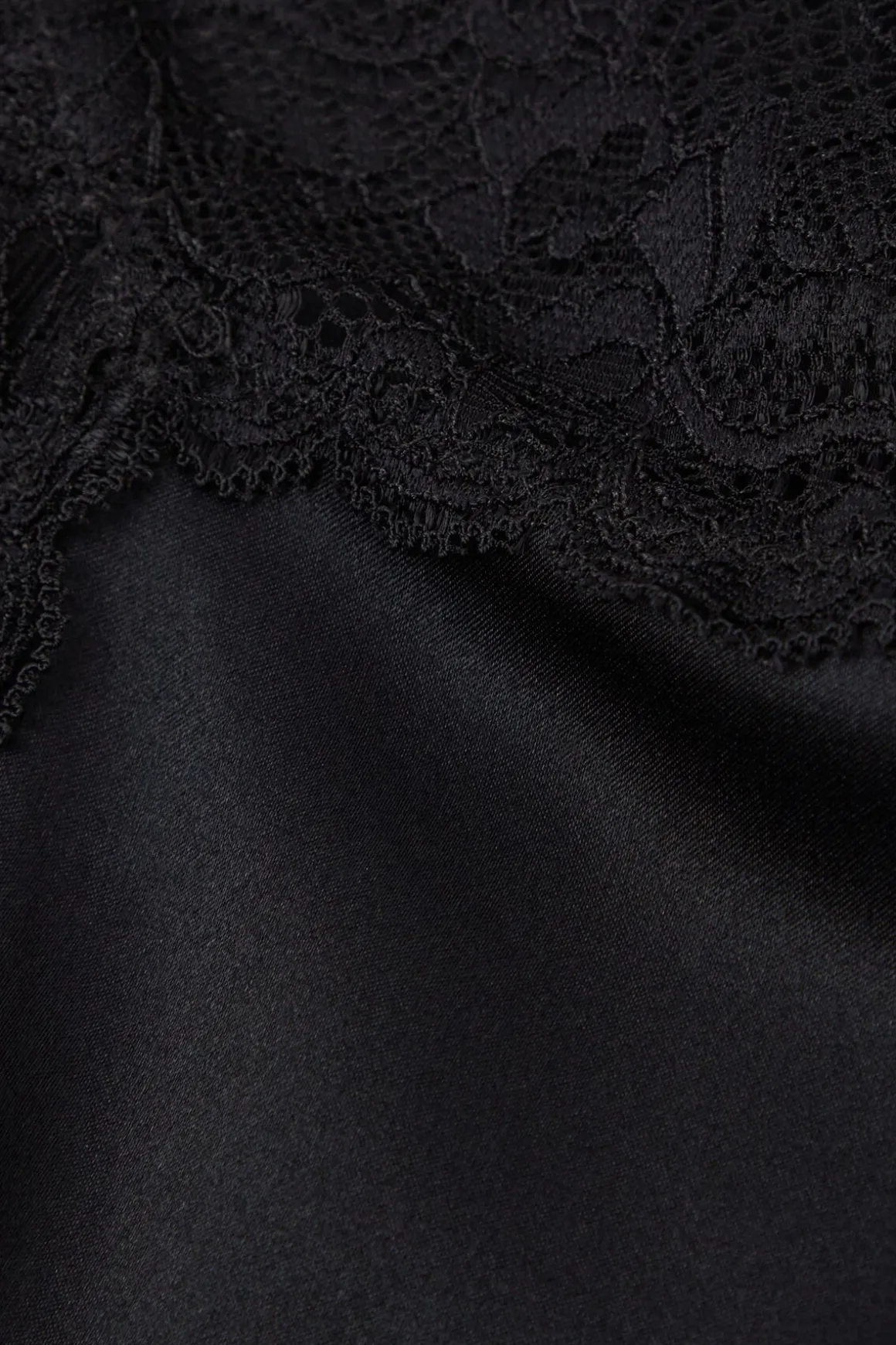 Zijden Slipdress met Kanten Detail
