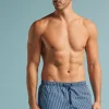 Zwemboxer met Blauwe Streepjesprint