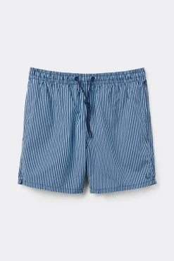 Zwemboxer met Blauwe Streepjesprint